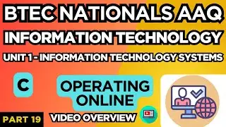 BTEC Nationals IT AAQ | Модуль 1 ИТ-системы | 
