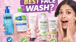 Best Face Washes for Dry & Sensitive Skin | Honest Review ✨