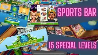 Cooking Fever CHALLENGE! Sports Bar - 15 Special Levels
