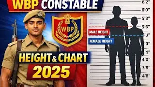 WBP Constable Height and Weight 2025 | WBP Lady Constable Height and Weight| #wbpheight