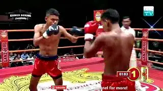 Phout Tengmeng Vs Leap Rachan Khmer Vs Thai 30,March,2018 Ganzberg Uber Fighter MYTV Boxing Champ