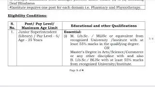 IIT DHANBAD LIBRARIAN VACANCY 