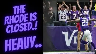 Minnesota Vikings camp news.Xavier Rhodes says he wil back in PURPLE.? I hope not in Vikings purple.
