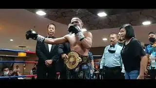 The New WBA Asia Featherweight Champion Charly 