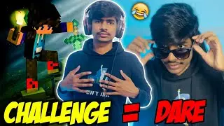 Minecraft OP Challenges vs PRO player (Dare Challenge)