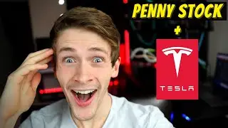 Я покупаю эти копеечные акции, которые только что подписали сделку с... TESLA???😳🔥