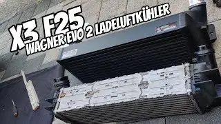 BMW X3 X4 F25 F26 Ladeluftkühler Wagner EVO 2 Einbau | Intercooler FMIC N57 N55