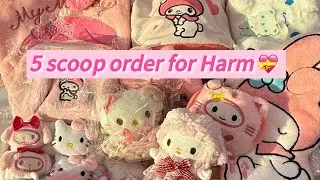 5 scoop order for Harm 💕💕