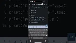 Python code to compute Area, Perimeter & Volume of a Cube🧐
