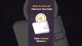 New Pi Wallet Balance Privacy Feature Now Released  #pinetwork#pifuture