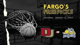 Fargo's Free CBB Play - Denver Pioneers at South Dakota St. Jackrabbits 1/8/2026