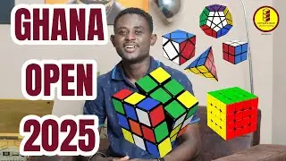 GHANA OPEN 2025 - Ghana's 3rd  Speedcubing Competition