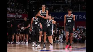 #1 Overall Pick Victor Wembanyama Records MONSTER 27 PT DOUBLE DOUBLE! #victorwembanyama