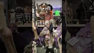 Home Depot Animatronic Zombie Stack #halloween #shorts #halloweenanimatronics