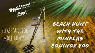 Beach hunt with the Equinox 800. Jewelry found!