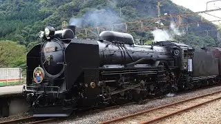 横川駅SL【D５１ ４９８】２０２０年１０月１１日