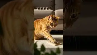 LOL Mice trap cat what could go wrong Watch the hilarious chase #cat #funny #pets