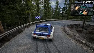 EA Sports WRC - MG Metro 6R4 Group B | Этап ралли Монте-Карло