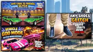 3 WORKING GTA ONLINE GLITCHES (GCTF, GOD MODE VEHICLE, SHOES GLITCH)