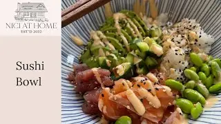 Sushi Bowl Rezept - Gesund, lecker & einfach - Du wirst es lieben!