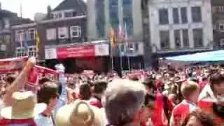 Boro in Eindhoven UEFA Cup Final 2006 - Sevilla Square (02)