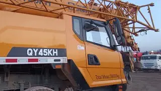 XCMG QY45KH driving cabin function part 2  @XCMGgroup @XCMG_Crane #QY45KH 