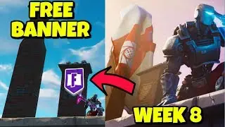 SEASON 6 WEEK 8 LOADING SCREEN FREE BANNER LOCATION IN FORTNITE
