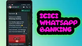 Icici whatsapp banking || ICICI WHATSAPP BANKING