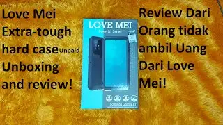 Unboxing and Review Love Mei Case for Samsung A71. water proof/splash proof/tahan air/anti air