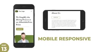 How to Create a Mobile Responsive Website with HTML and CSS: How to Create a Website - Part 13