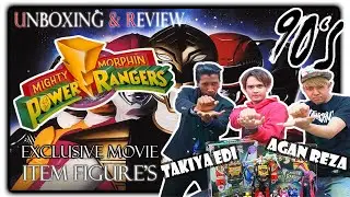 Bareng Takiya Edi dan Agan Reza Unboxing Mighty Morphin Power Rangers The Movie Exclusive Item !!!