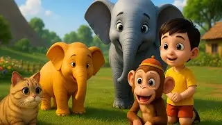 Non Stop Kids Rhymes 2025  | Funny Baby Songs 😍 | Hindi Nursery Rhymes Compilation