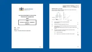 Electrochemistry Grade 12 Chemistry September Trial 2020 Gauteng Past Exam Paper. Electrolytic Cell