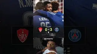 PSG VS BREST! PSG with a huge first-leg result 🆚 Brest 🔥#championsleague