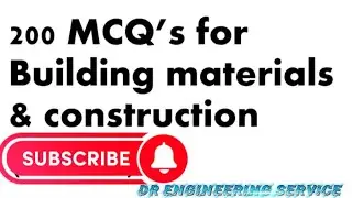 Construction Materials 200+ MCQ.  For Assist. Sub engineer. Sudurpaschim Pradesh @drengservice psc