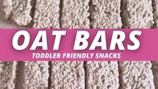 Homemade Pear Oat Bars That Even Picky Toddlers Love
