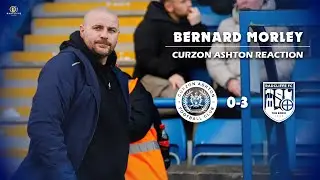RFC | Curzon Ashton Post-Match Reaction - Bernard Morley