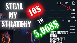 BEST GOLD STRATEGY Flipping 10$ to 5068$ in a Week
