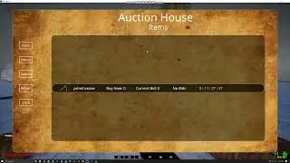 Rising World Auction House plugin! (WIP).
