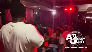 Comedian Fattman Deezy at Kats Cafe ATL (open mic night!)