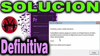 C&oacute;mo Solucionar Error de configuraci&oacute;n EN PREMIERE CS6 (Definitiva 2024) / Victor Escape