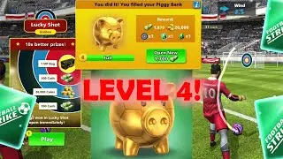 Football Strike - PIGGY BANK LEVEL 4! | 1,700 CASH!