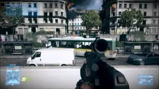 сравнение мониторов один и х3 Triple monitor BATTLEFIELD 3