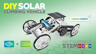 Blitz DIY STEM Toys Solar Green Energy Climbing Car