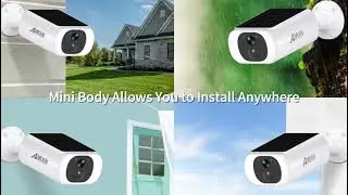 ANRAN 2K Solar Security Camera 3/5MP Outdoor Wireless 2.4G WIFI