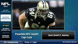 Potential NFC South Salary Cap Cuts Featuring: Doug Martin, Charles Johnson, & Andy Levitre