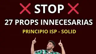 ❌ Este ERROR en TypeScript est&aacute; ARRUINANDO tu c&oacute;digo | Principio SOLID (Interface Segregation)