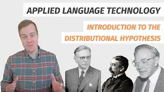 Introduction to the distributional hypothesis