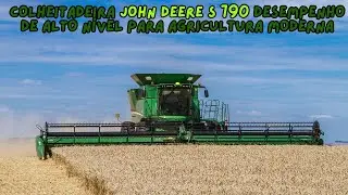 Colheitadeira John Deere S790: Desempenho de Alto N&iacute;vel para Agricultura Moderna #colheitadeira