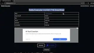 Delta Executor V2.647.716 | Free Updated Version | Full Guide | DeltaExecutor.Net